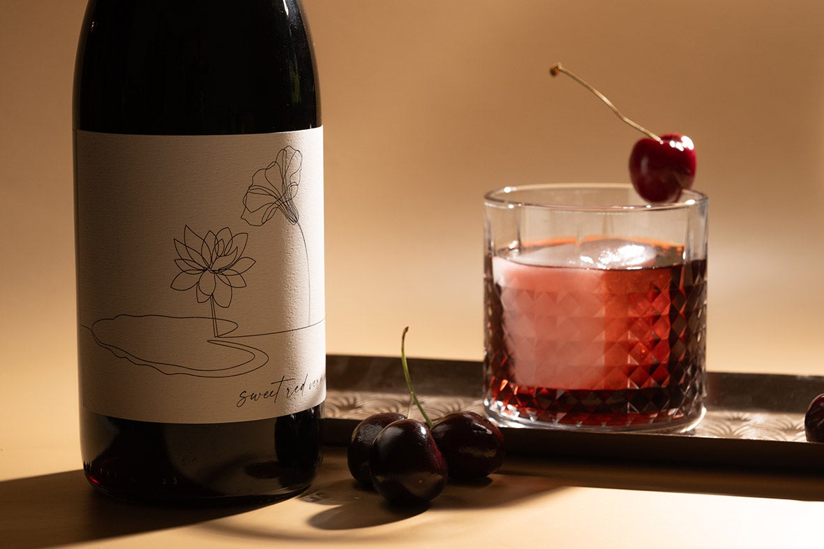 Front Road Spirits' Sweet Red Vermouth | Blueberry Hill Winery