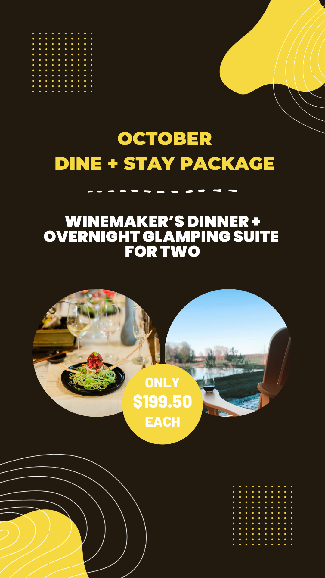 Stay + Dine Winery Experience at Front Road Cellars in Norfolk County