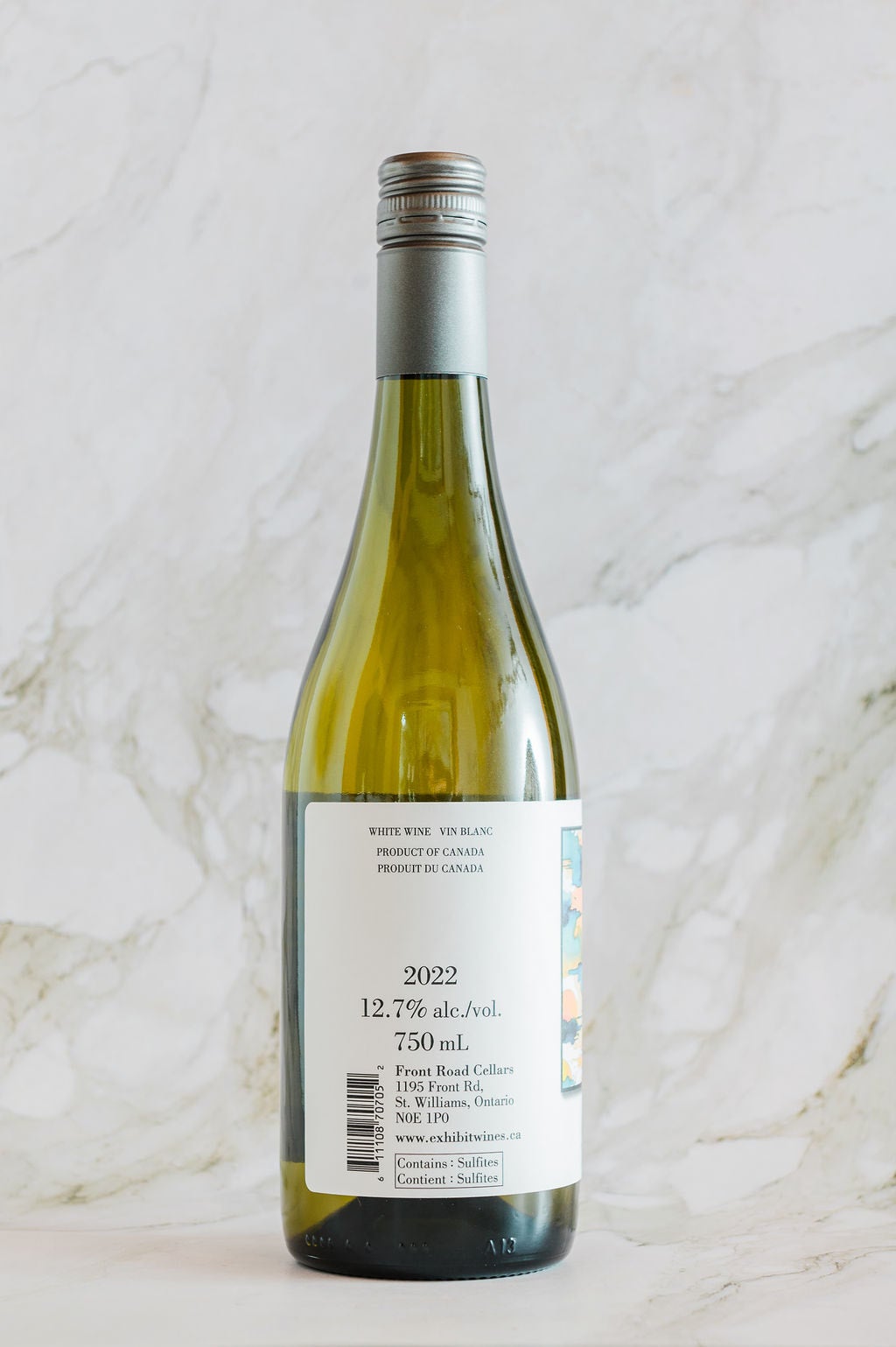 Exhibit Wines' Exhibit A RieslingChardonnay Blend Blueberry Hill