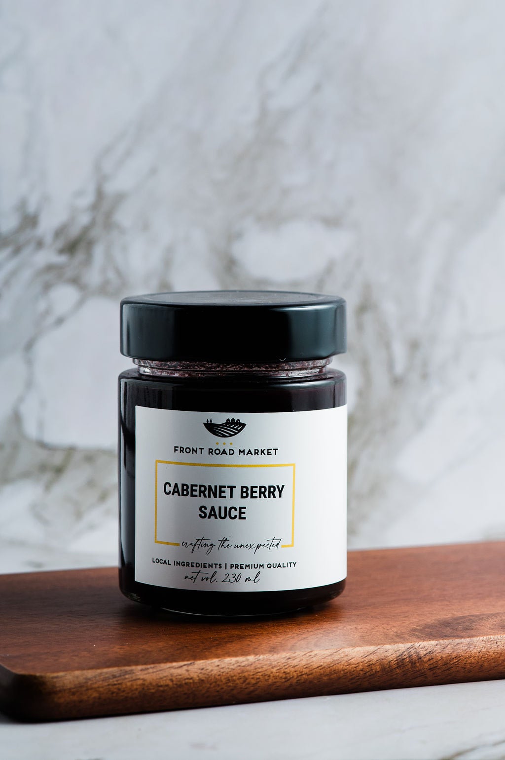 Front Road Market Cranberry Sauce from Norfolk County Ontario